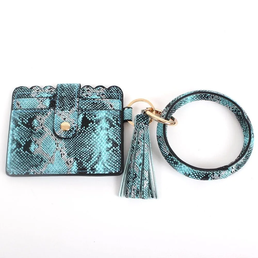 BB139X115 Various Pattern Bangle/Key-Chain/Wallet w/ ID Window