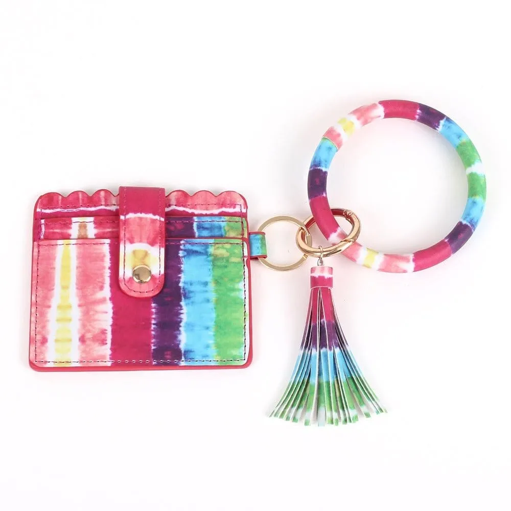 BB139X115 Various Pattern Bangle/Key-Chain/Wallet w/ ID Window
