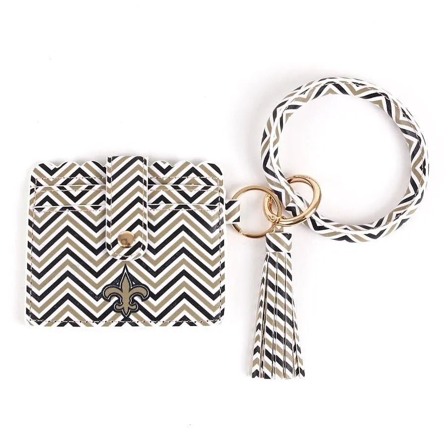 BB139X115 Various Pattern Bangle/Key-Chain/Wallet w/ ID Window