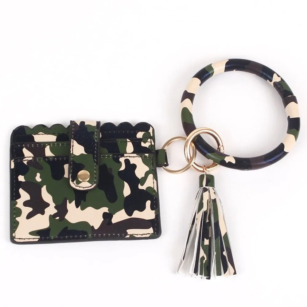 BB139X115 Various Pattern Bangle/Key-Chain/Wallet w/ ID Window