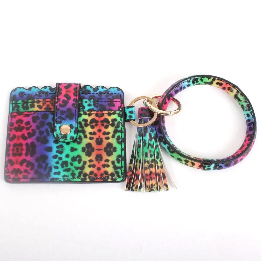 BB139X115 Various Pattern Bangle/Key-Chain/Wallet w/ ID Window