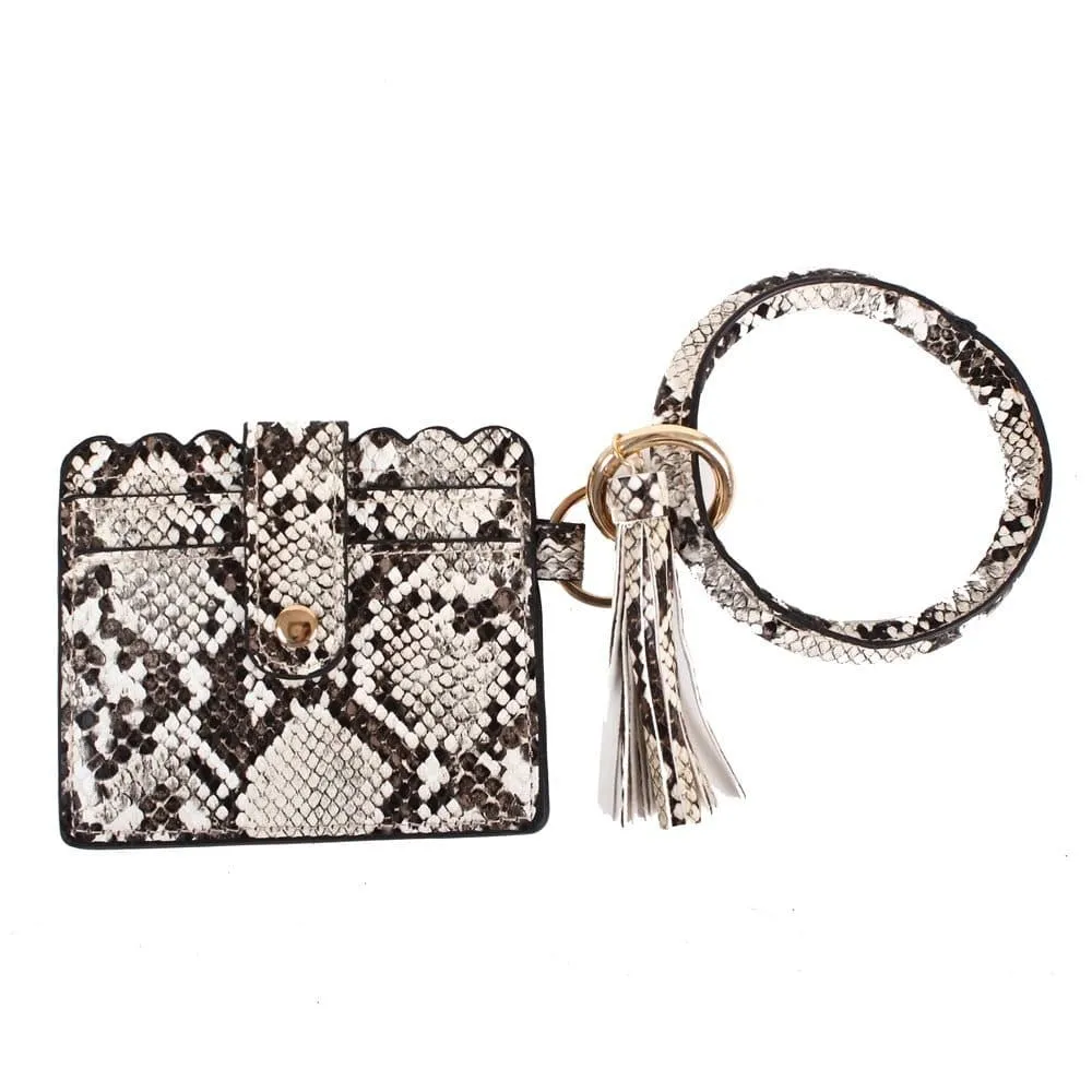 BB139X115 Various Pattern Bangle/Key-Chain/Wallet w/ ID Window