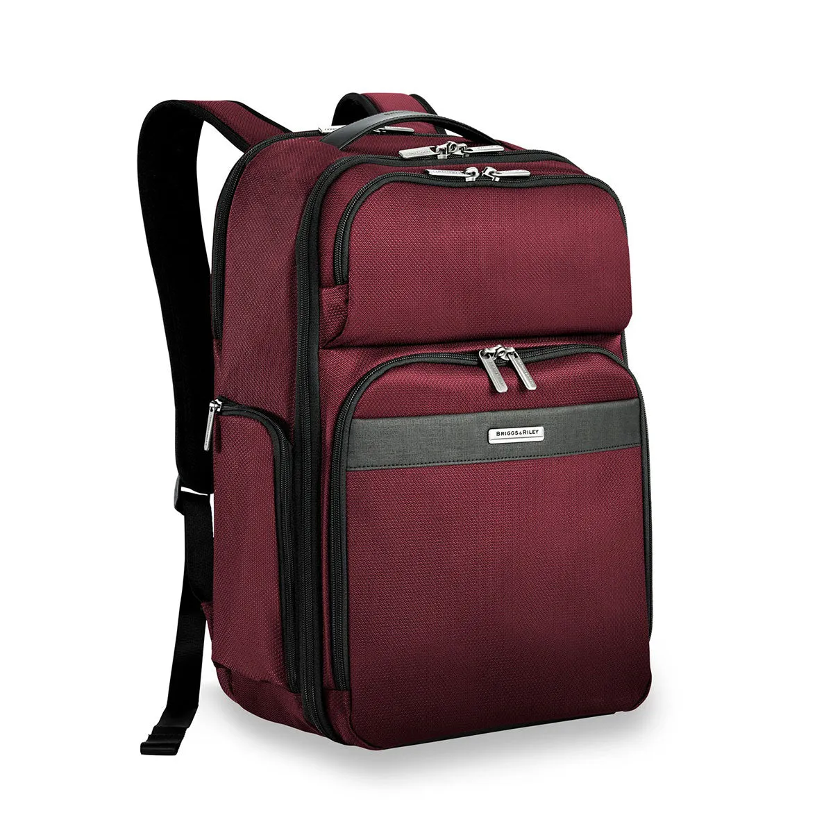 Briggs & Riley Merlot Transcend Cargo Backpack