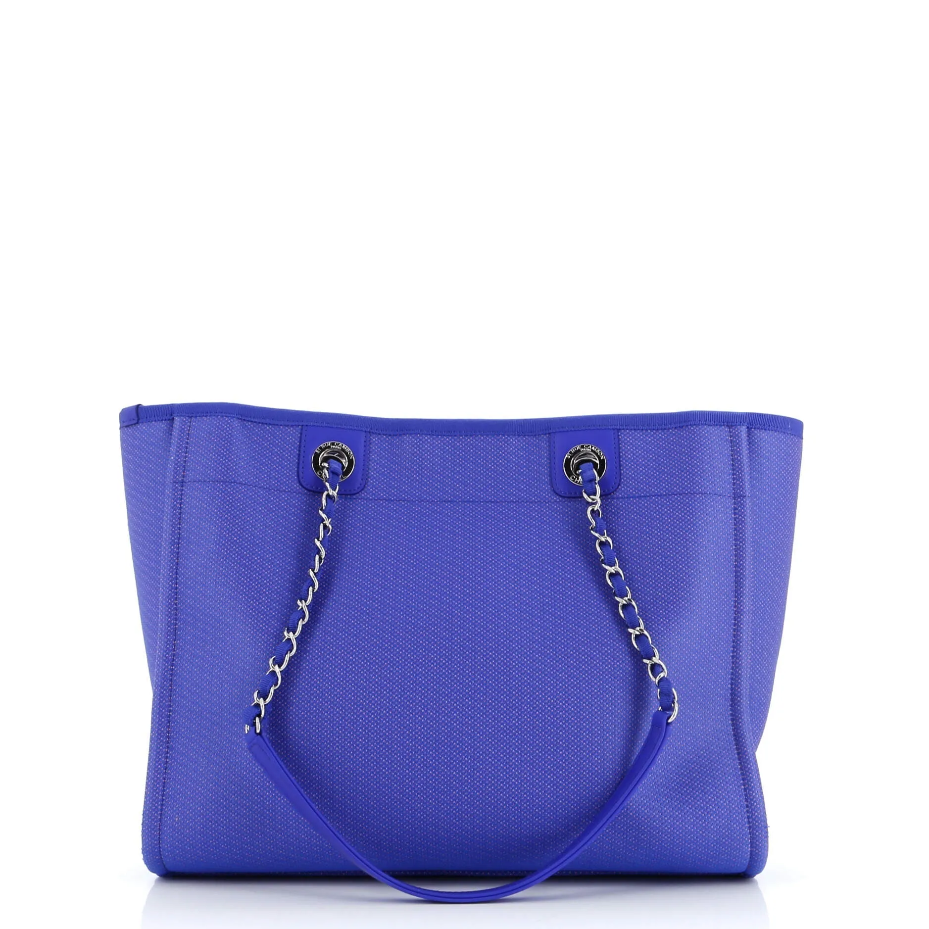 Chanel Deauville Tote Mixed Fibers Small