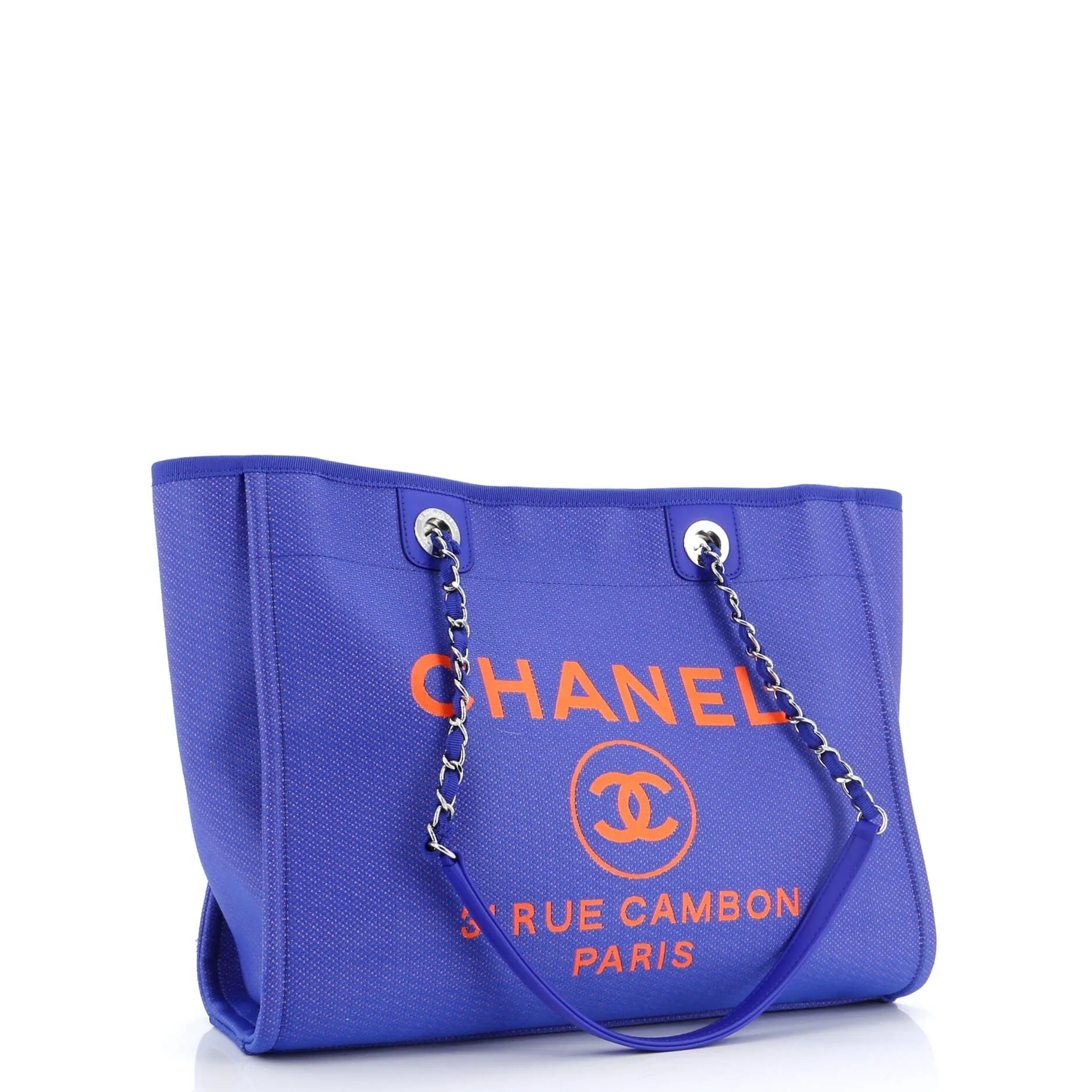 Chanel Deauville Tote Mixed Fibers Small
