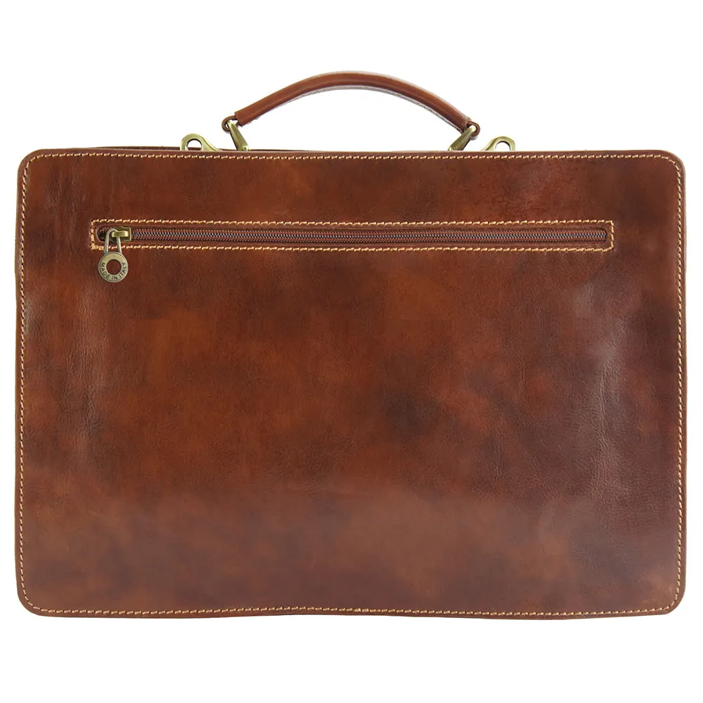 Daniele GM leather briecase