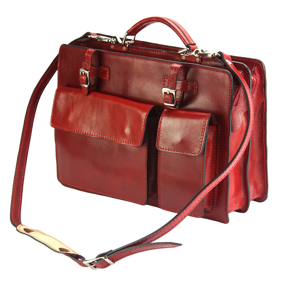 Daniele GM leather briecase
