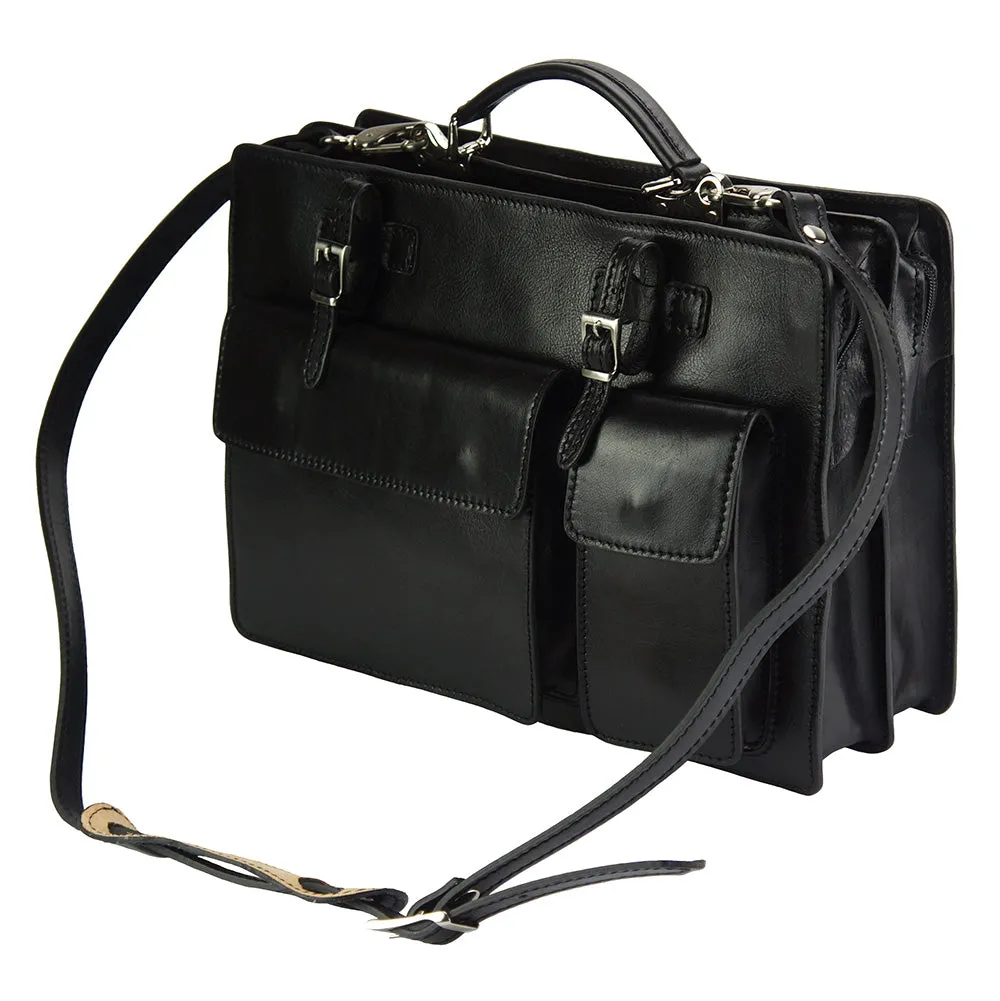 Daniele GM leather briecase