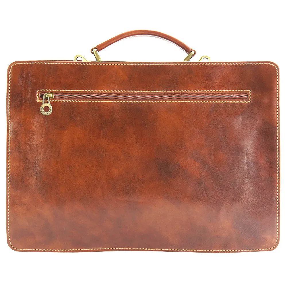 Daniele GM leather briecase