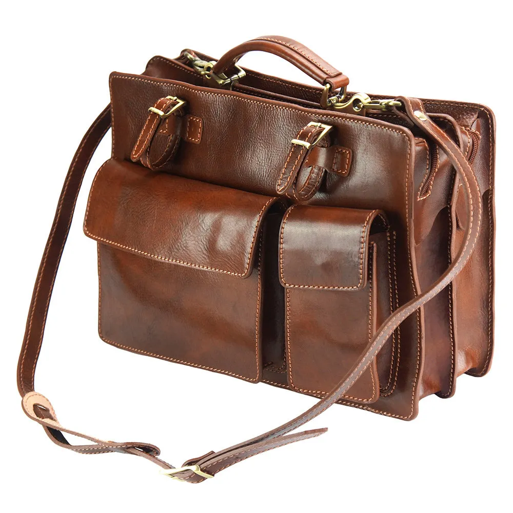 Daniele GM leather briecase