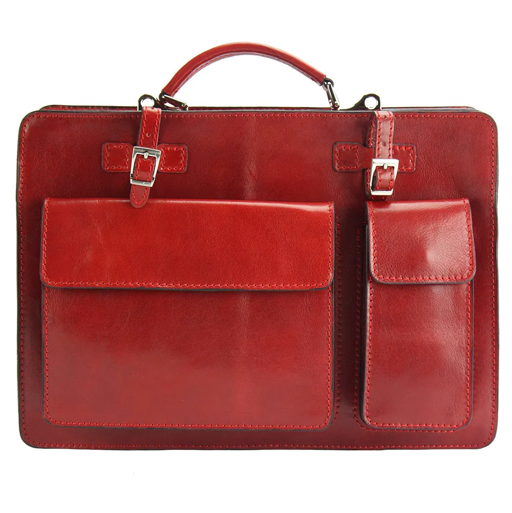 Daniele GM leather briecase