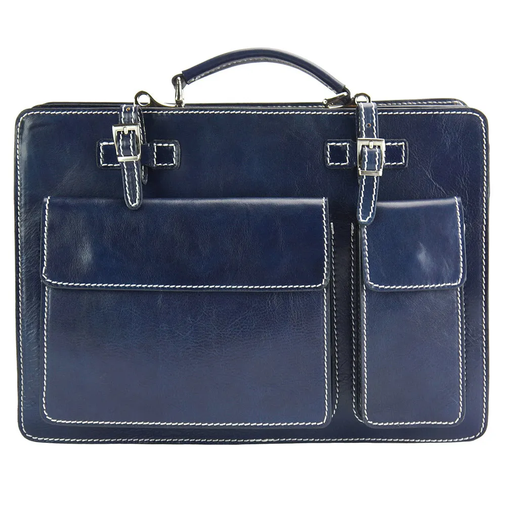 Daniele GM leather briecase