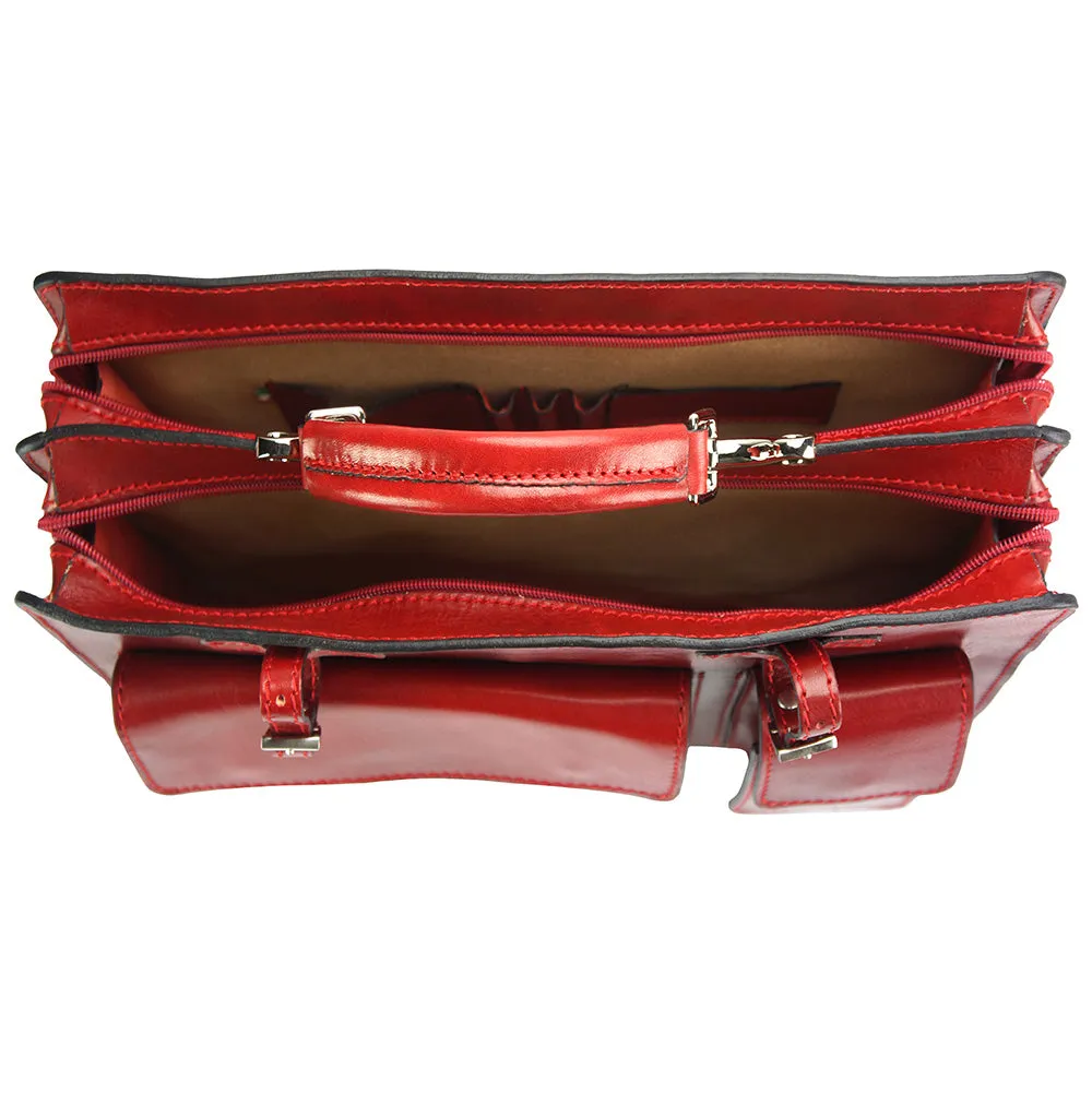 Daniele GM leather briecase