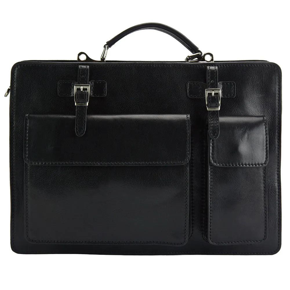 Daniele GM leather briecase