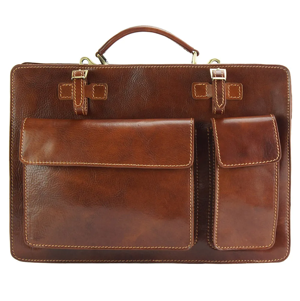 Daniele GM leather briecase