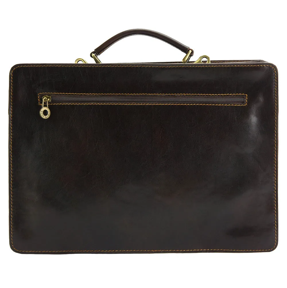 Daniele GM leather briecase