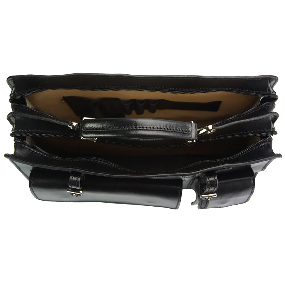 Daniele GM leather briecase