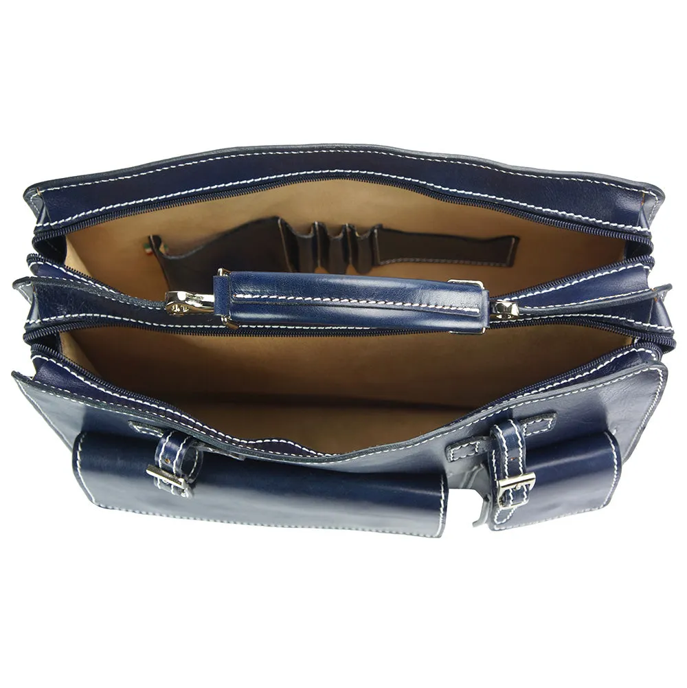 Daniele GM leather briecase