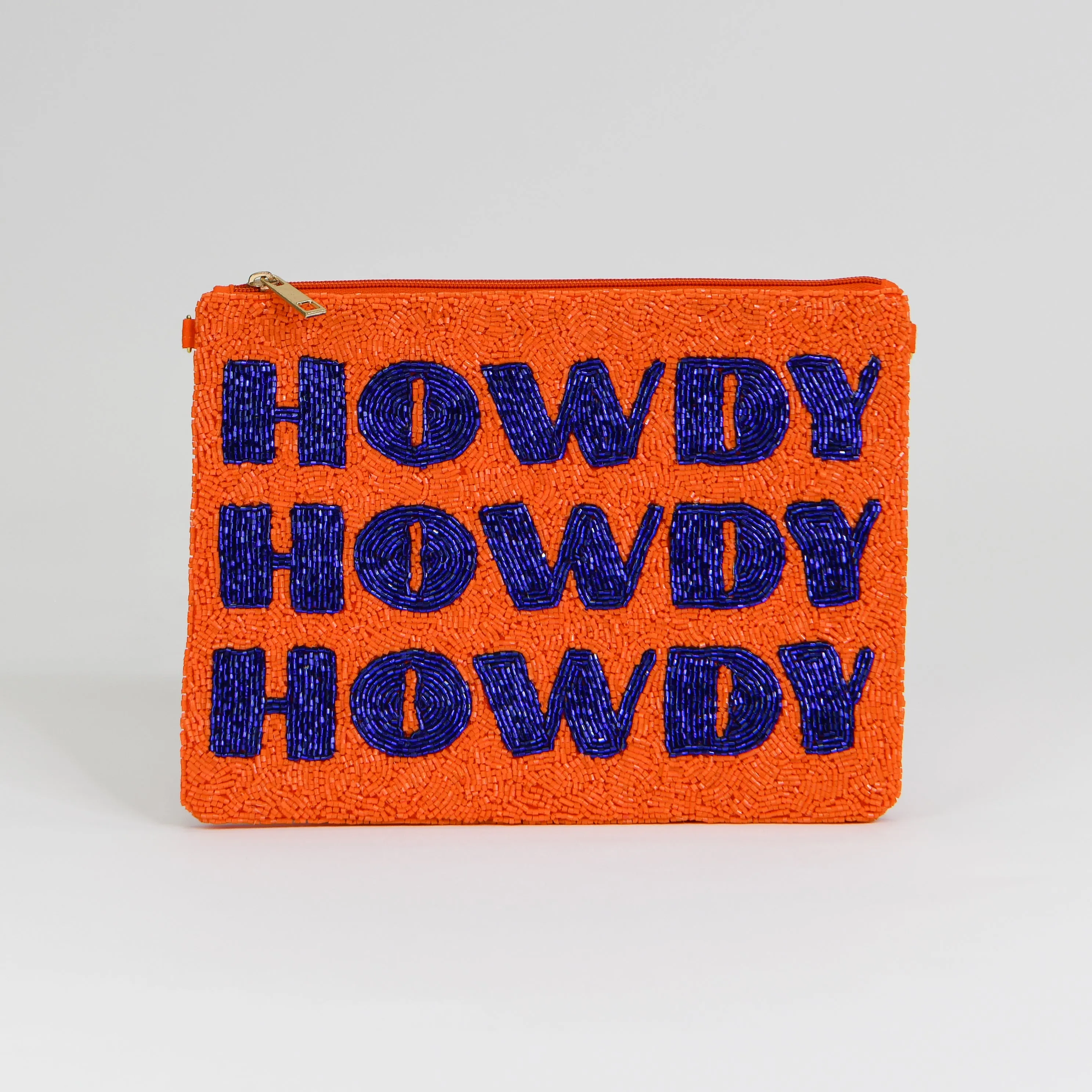 Howdy Howdy Howdy Clutch - Orange