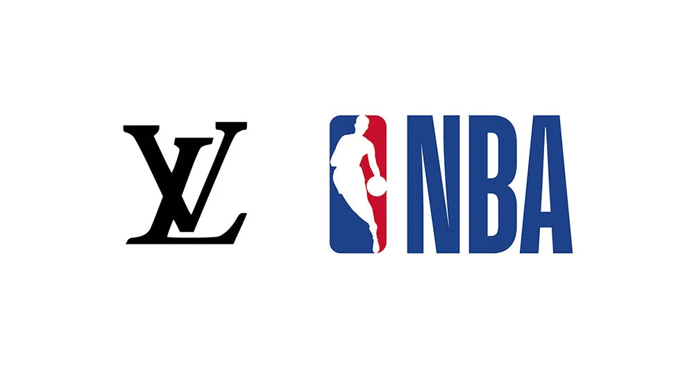 LOUIS VUITTON X NBA MULTI LOGO T-SHIRT