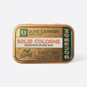 Men's Cologne Balm - Bourbon Scent, Travel Size, Natural & Organic Ingredients