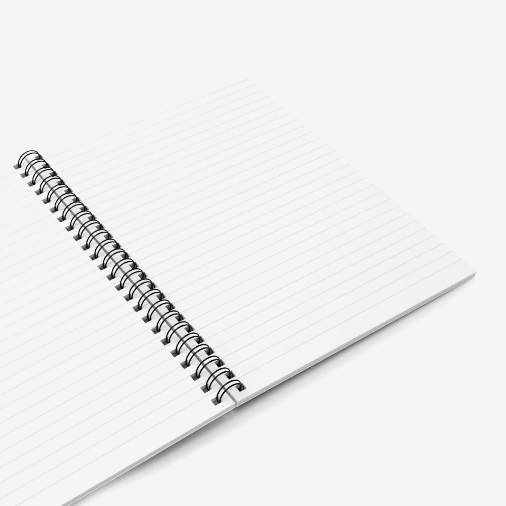 Old Modern Spiral Notebook