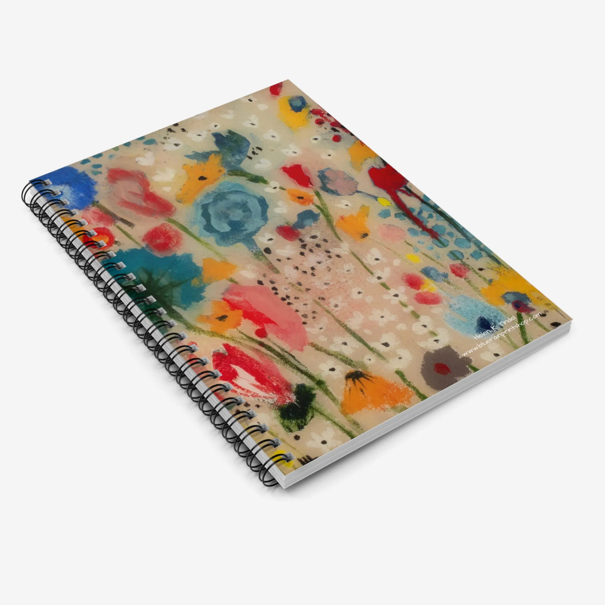 Old Modern Spiral Notebook