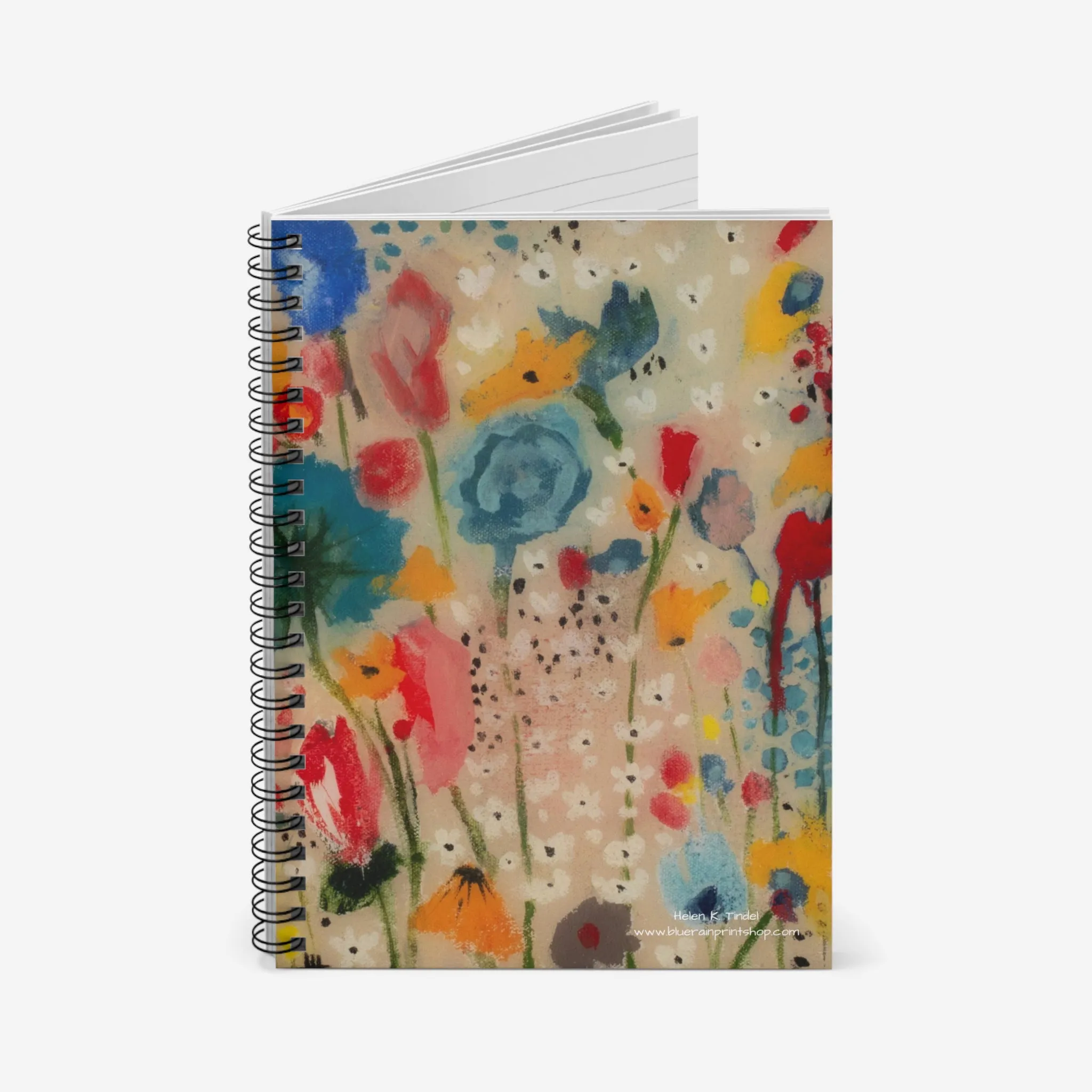 Old Modern Spiral Notebook