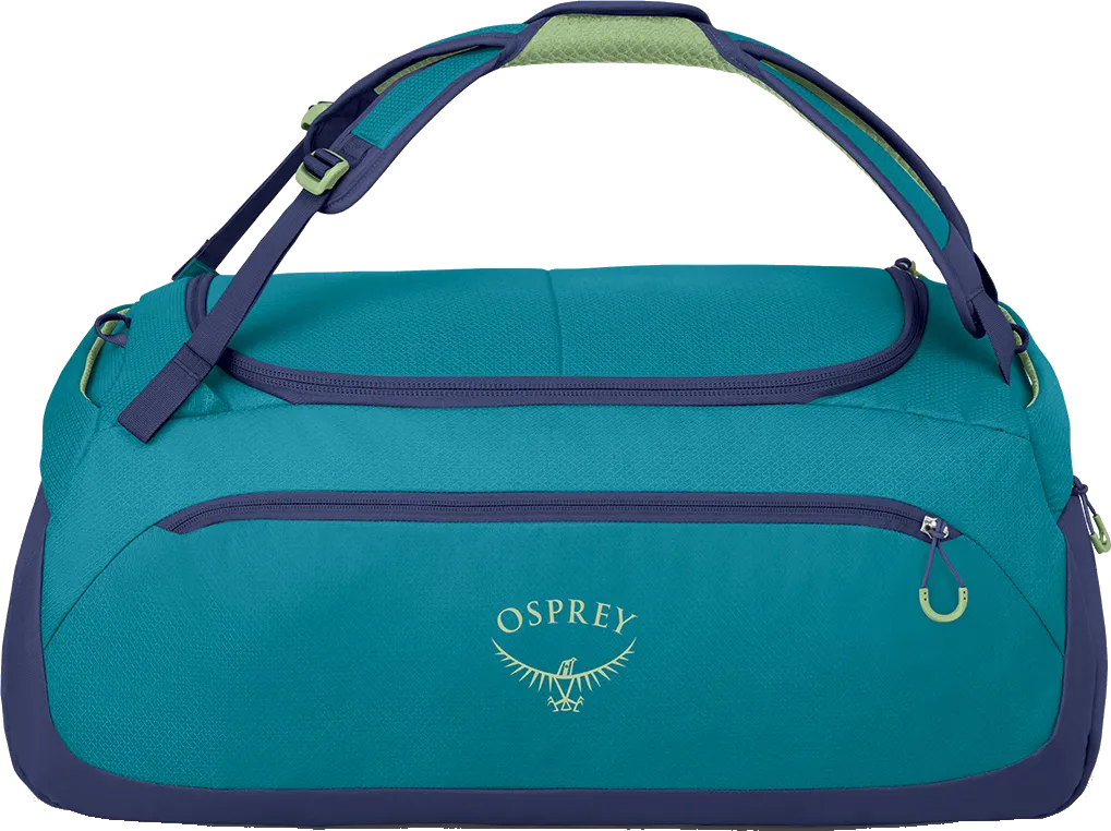 Osprey Daylite Duffel 60 Blue Spikemoss/Alkaline | Buy Osprey Daylite Duffel 60 Blue Spikemoss/Alkaline here | Outnorth