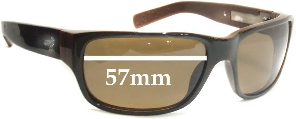 Replacement Sunglass Lenses Compatible for Modern Amusement 8's 57m