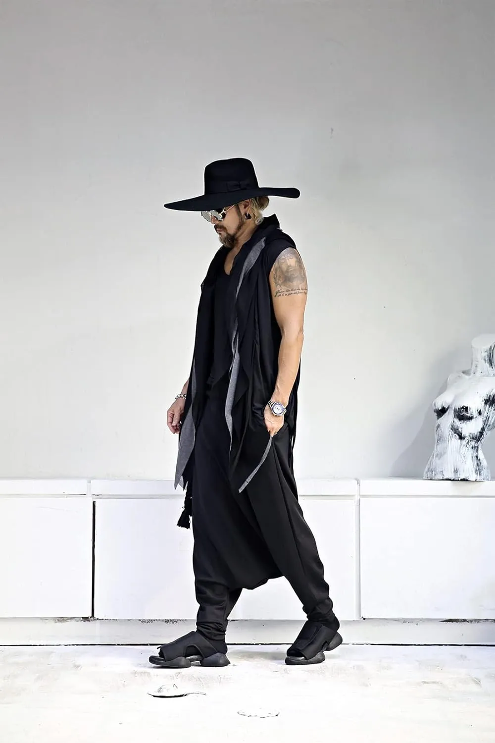 Unisex Modern Chic Classic Style Floppy Wide Brim Fedora Hat